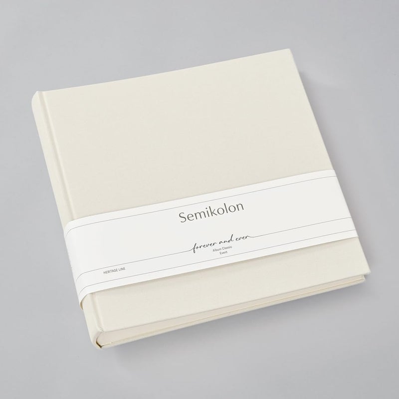 Semikolon - Classic Event Photo Album Wedding Edition, Chamois - 60 Pages - Image 2